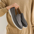Men’s Casual Leather Shoes – Soft Comfort Walking Loafers for Daily Wear
