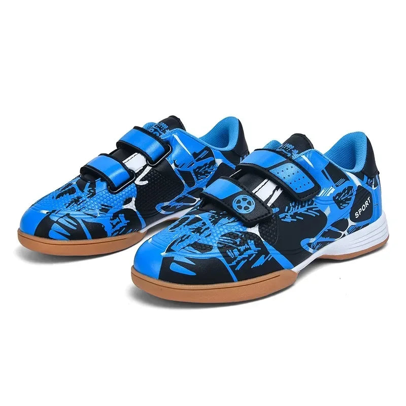 New Kids Indoor Football Boots Non Slip Professional Soccer Shoes Original Football Field Boots Children Futsal Sneaker Match