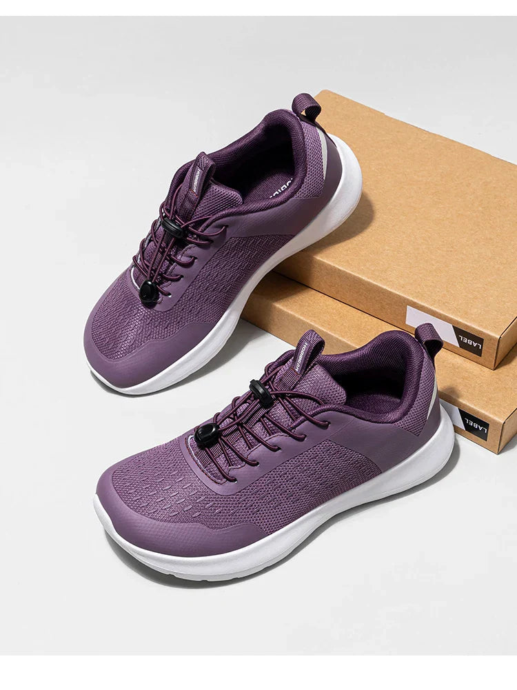 Wide Toe Running Shoes for Men Women Elastic Band Non Slip Sneakers Comfortable Walking Shoes