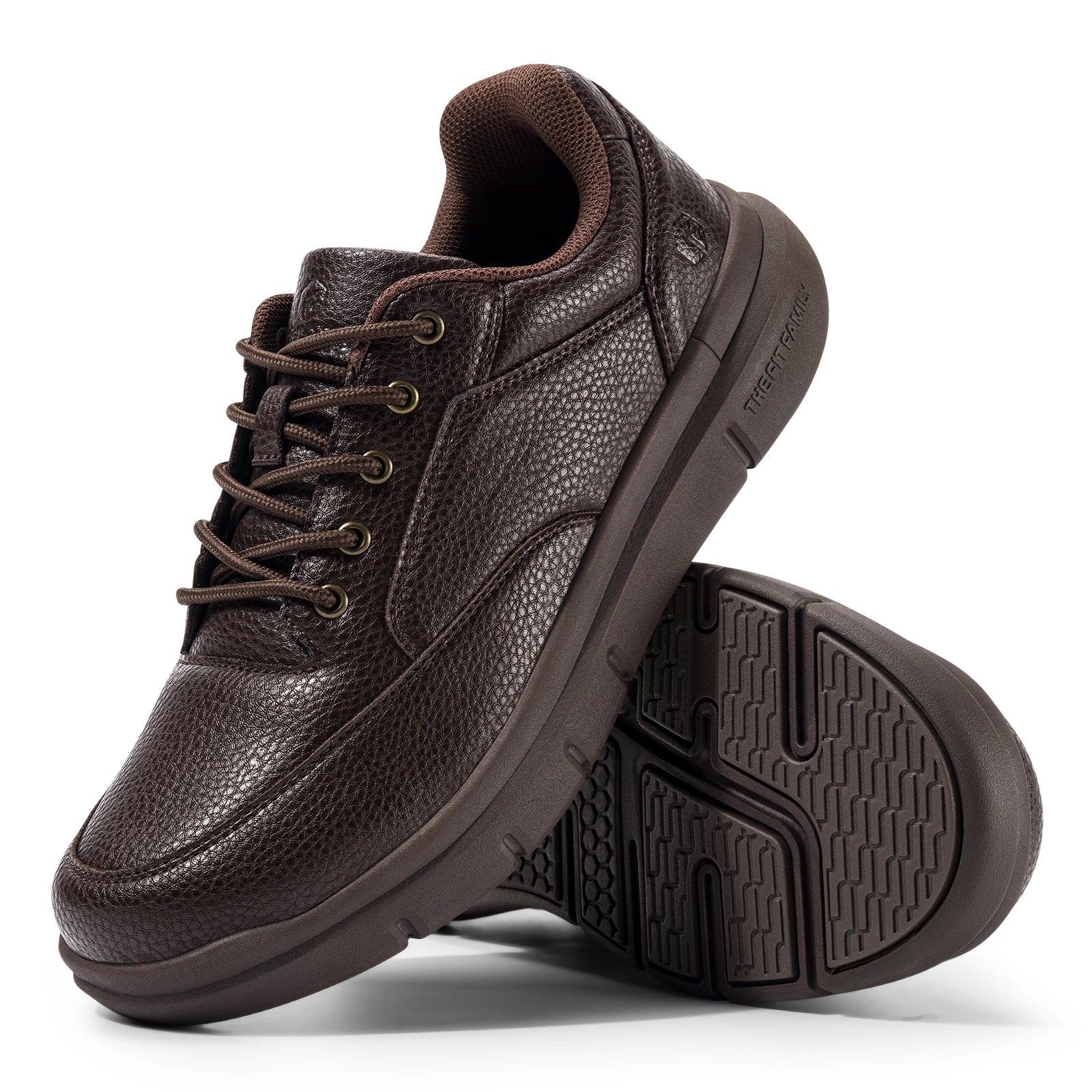 Wide Version Men's Leather Shoes Walking Shoes Oxford Shoes For Formal Business Shoe Comfortable All Day Wear