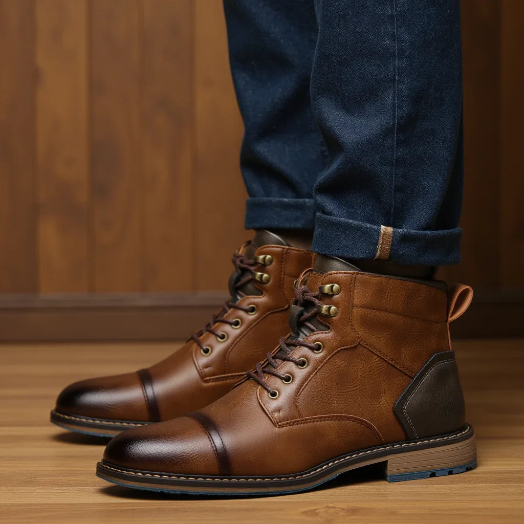 Men's Comfortable Leather Boots