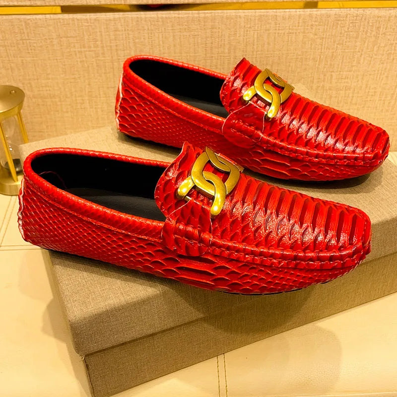 Plus Size 38~48 Mens Loafers Brand Corduroy Casual Leather Designer Vintage Slip-on Classic Men Driving Wedding Male Dress Shoes