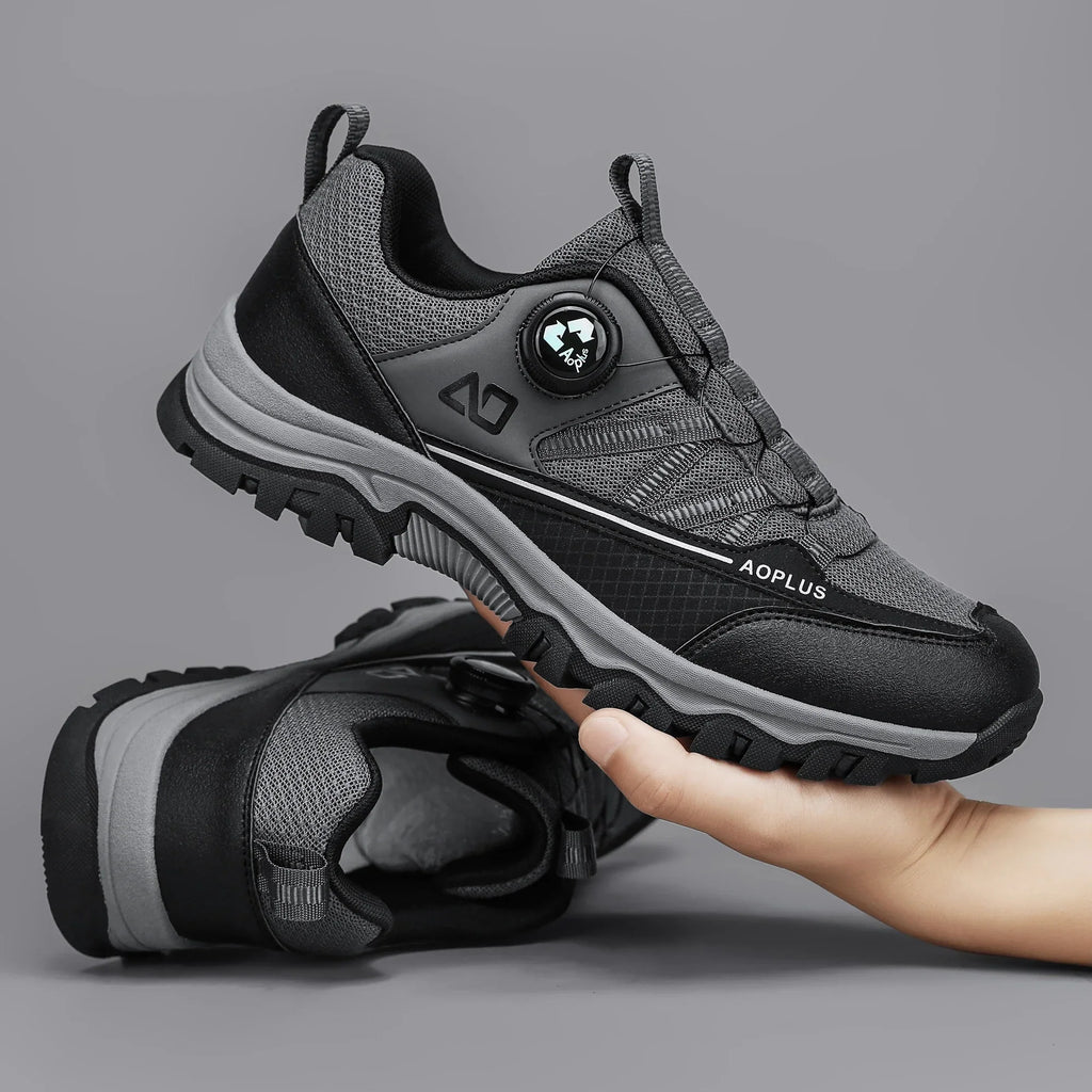 New Fashionable Hiking shoes, Outdoor Men's Walking shoes, Travel Hiking shoes - Comfortable and Breathable, Large size 10