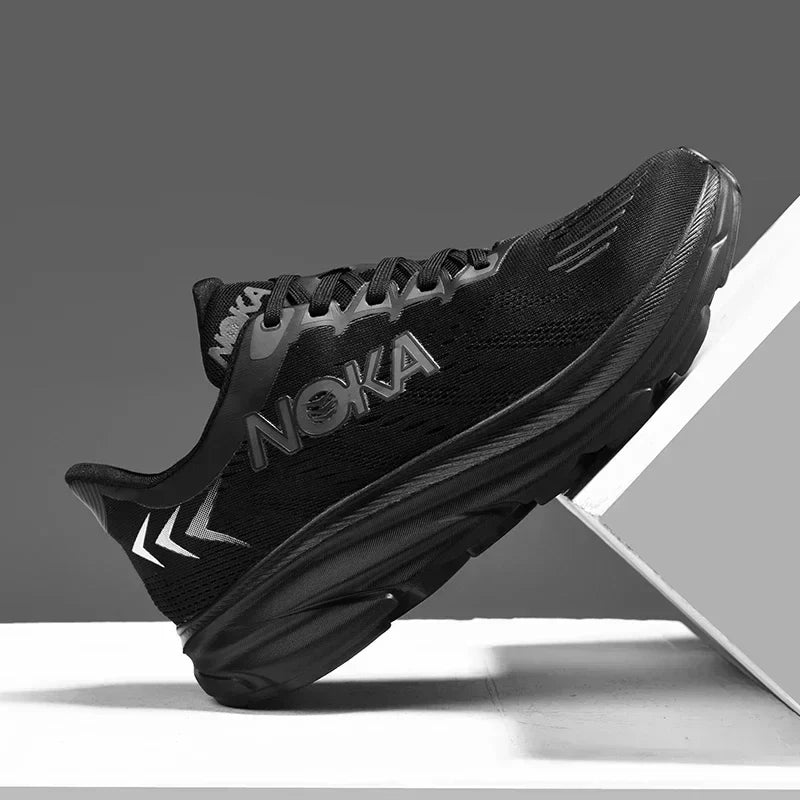 Men's Running Shoes Outdoor Couple Non-Slip Jogging Breathable Cushioning Luxury shoes Trainer Race Sneakers Mesh Off-road Shoes
