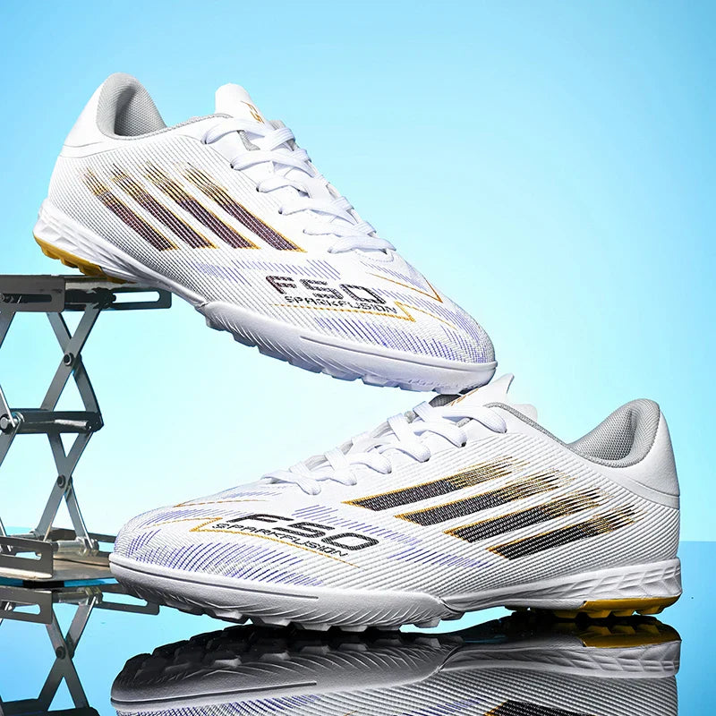 New Men Professional Football Boots Non-Slip TF/FG Boys Sneakers Match Soccer Shoes Ankle Comfortable Sports Shoes Unisex