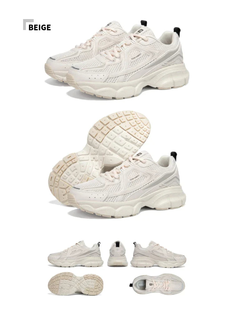 Women Sports Shoes Outdoor Lightweight Breathable Jogging Sneakers Female Casual Mesh Anti-slip Lace Up Running Shoes