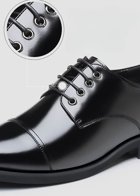 Round Toe Lace Up Business Social Shoe for Men Casual High Quality Fashion 2025 Style New Spring Autumn Dress Loafers Shoes Man