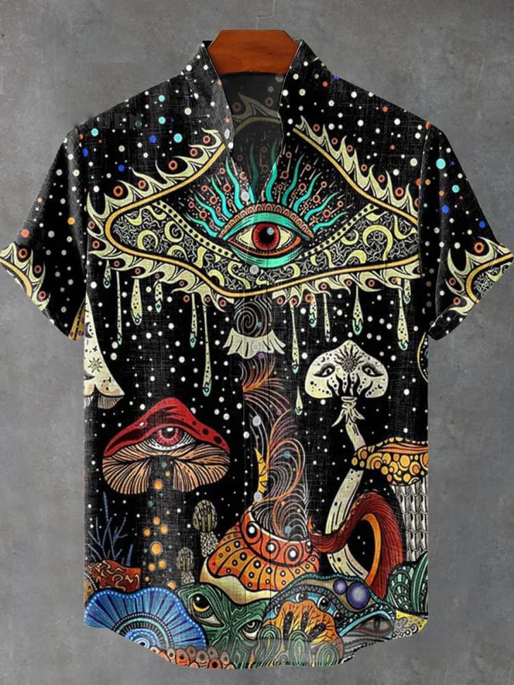 Men's Irregular Pattern Printed Casual Street Wear