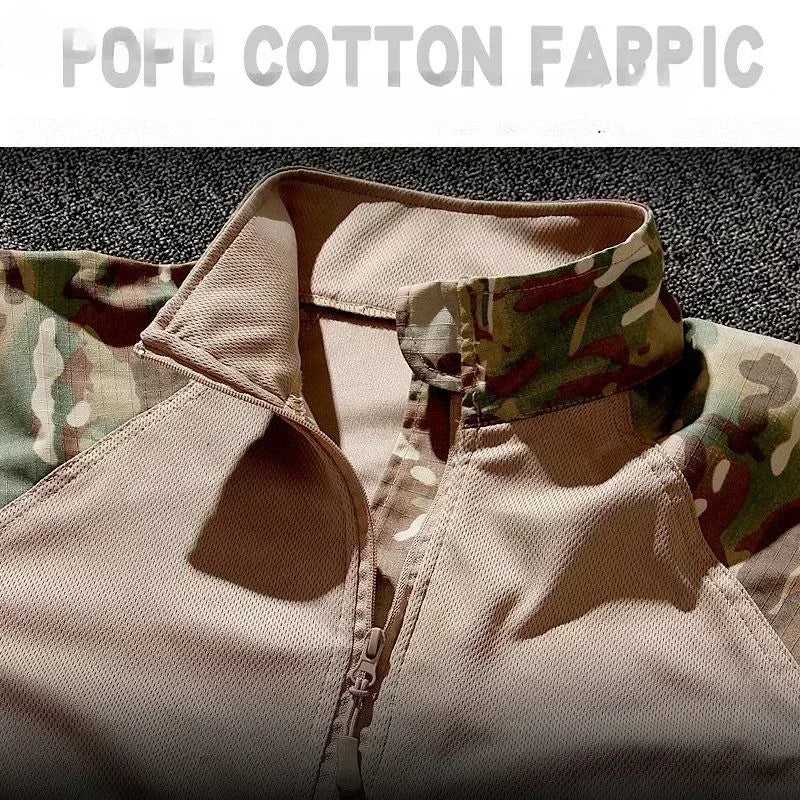 Tactical Uniform Milit Camo Suit Hunting Clothes Combat Shirts Camping Pants Men Workwear Suits Airsoft Paintball Sets
