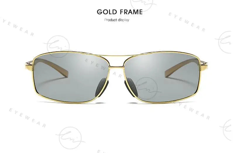 Classic Photochromic Sunglasses Polarized Man Day Night Vison Glasses Woman Chameleon Lens For Driving Goggles Male