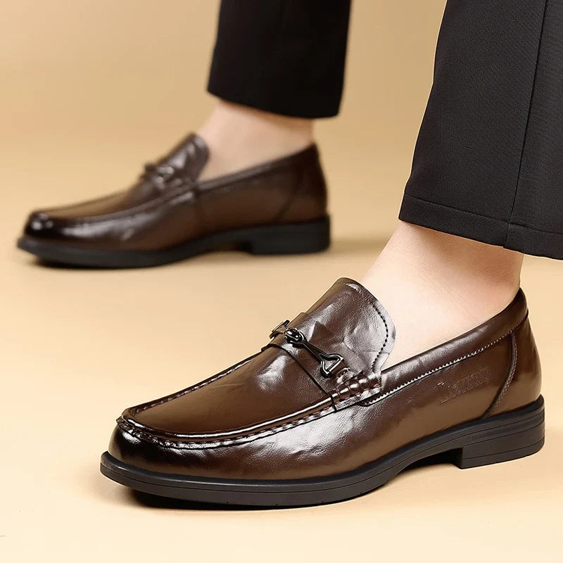 Fashion Style Man Casual Shoes Comfortable Luxury Loafers Leisure Walk Men Slip on Flats All-match Male Business Shoes Moccasins