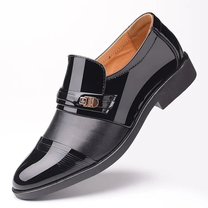 New Handmade Men's Oxford Shoes Leather Brogue Men's Formal Leather Shoes Classic Business Formal Men's Shoes Oxfords