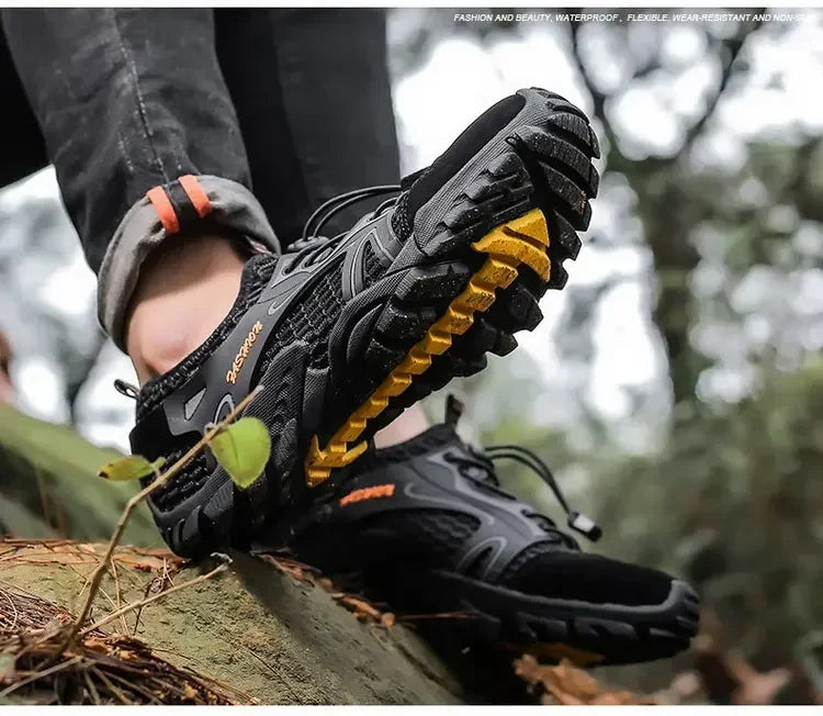 Wear-resistant Shoes for Men Hiking Shoes Jogging Trekking Sneakers Fast Zapatos Outdoor Hombre Invierno Outdoor Anti-slip
