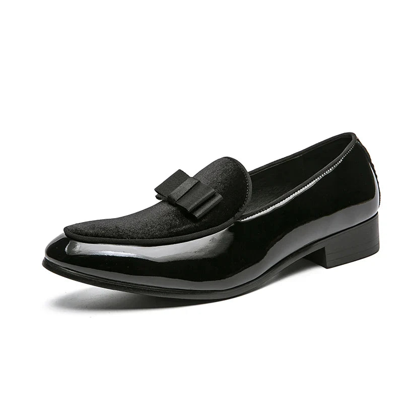 Men's Suede Slip-On Loafers with Decorative Stitching – Casual Fashion Shoes, EU 40–48