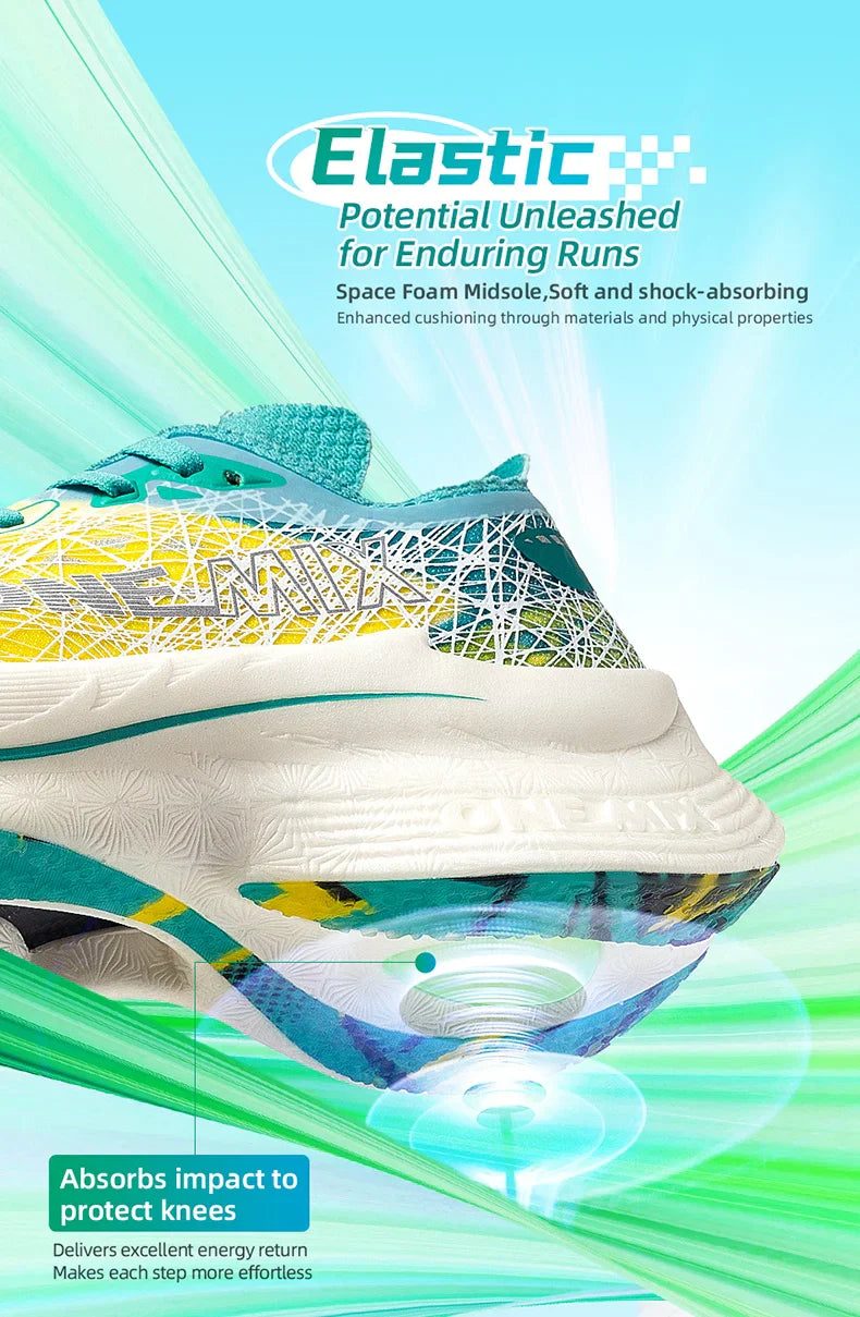 Carbon Plate Running Shoes Shock Absorption Ultra-light Sports Shoes