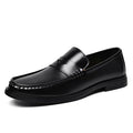 2026 New Men's Patent Leather Penny Loafers Slip On Design Soft Cushion Insole Wear Resistant Sole Business Wedding Party Shoes