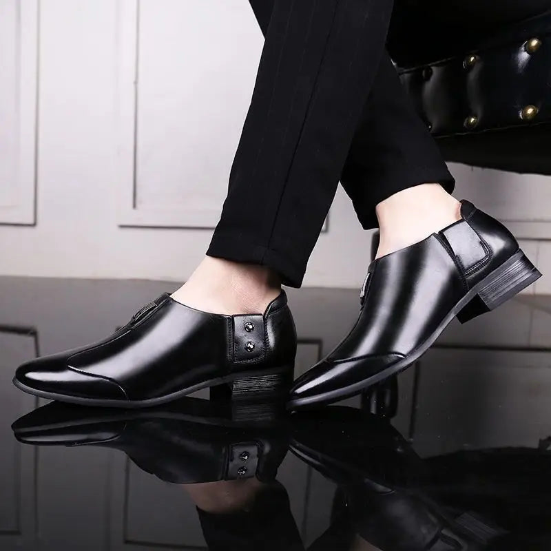 New Arrival Summer Business Casual Mens Shoes Breathable Soft Sole Slip on Loafers Premium Work Office Footwear