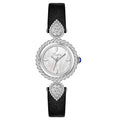 Women Watch Light Luxury Brand Shell Faced Diamond Watches Waterproof Leather Strap Ladies Fashion Quartz Wristwatch gift