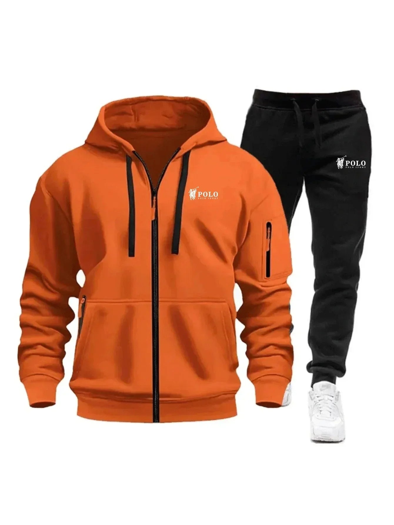 Zipper Sweatshirt Suit Sweatshirts for Men Daily Casual Hoodies Pants High Quality 2026 Sports Tracksuit Jogging Men's Clothing