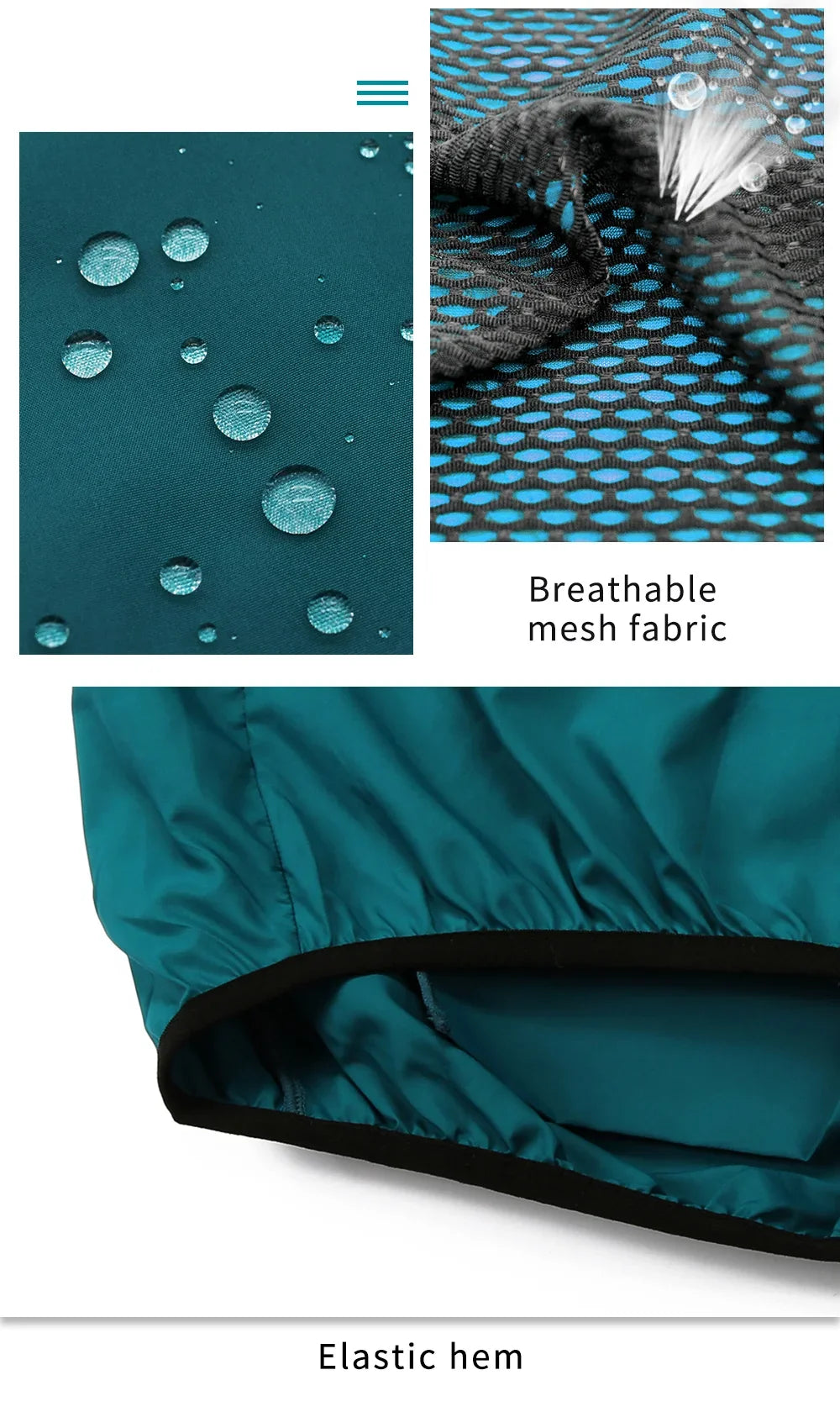 Wind Jacket Lightweight Cycling Windbreaker Windproof Bike Jacket Water Resistant Long Sleeve Jersey Wind Coat Vest
