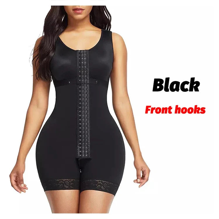 Full Body Corset Bodysuit Carving Shaper Tights Postpartum Girdles Fajas Colombian Sheath Butt Push Up Women Modeling Shapewear
