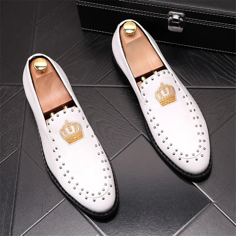 New Arrival Men's Shoes Luxury Designer Leather Casual Driving Oxfords Flats Shoes Mens Loafers Moccasins Italian Shoe For Men