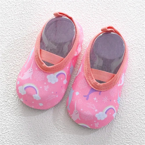 Girls Beach Water Sports Sneakers Children Swimming Aqua Barefoot Shoes Baby Girl Surf Fishing Diving Indoor Outdoor Slippers
