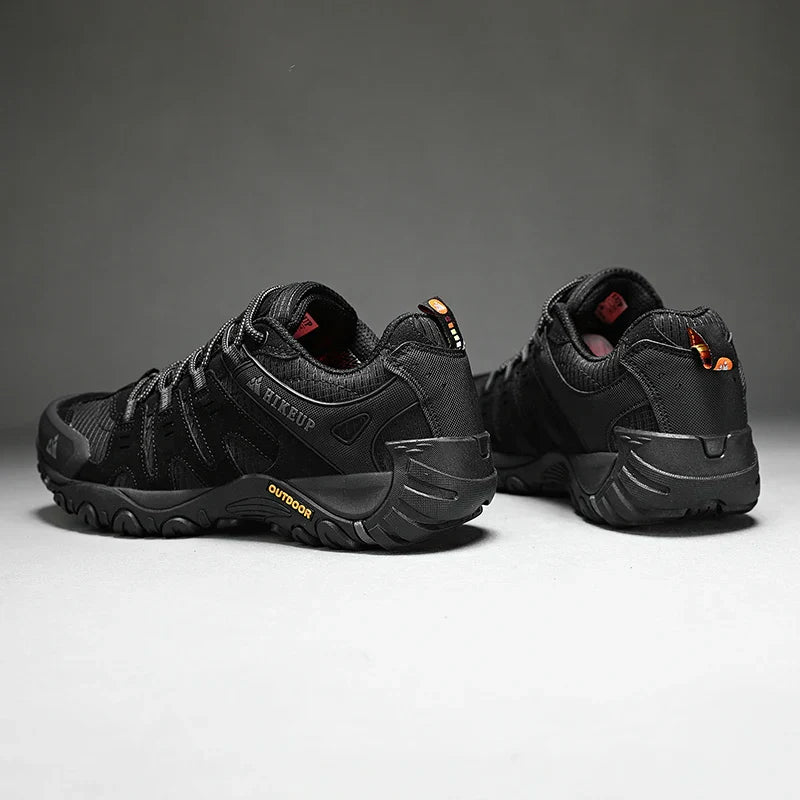 Men's Hiking Shoes Suede Leather Outdoor Shoes Wear-resistant Men Trekking Walking Hunting Tactical Sneakers