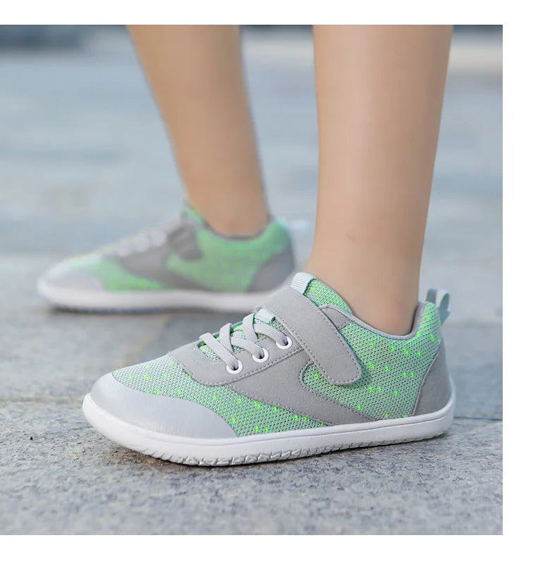 New Boys Girls Sneakers Kids Wide Barefoot Shoes  Naturally Splay Shoes Toddler Little Big Kid