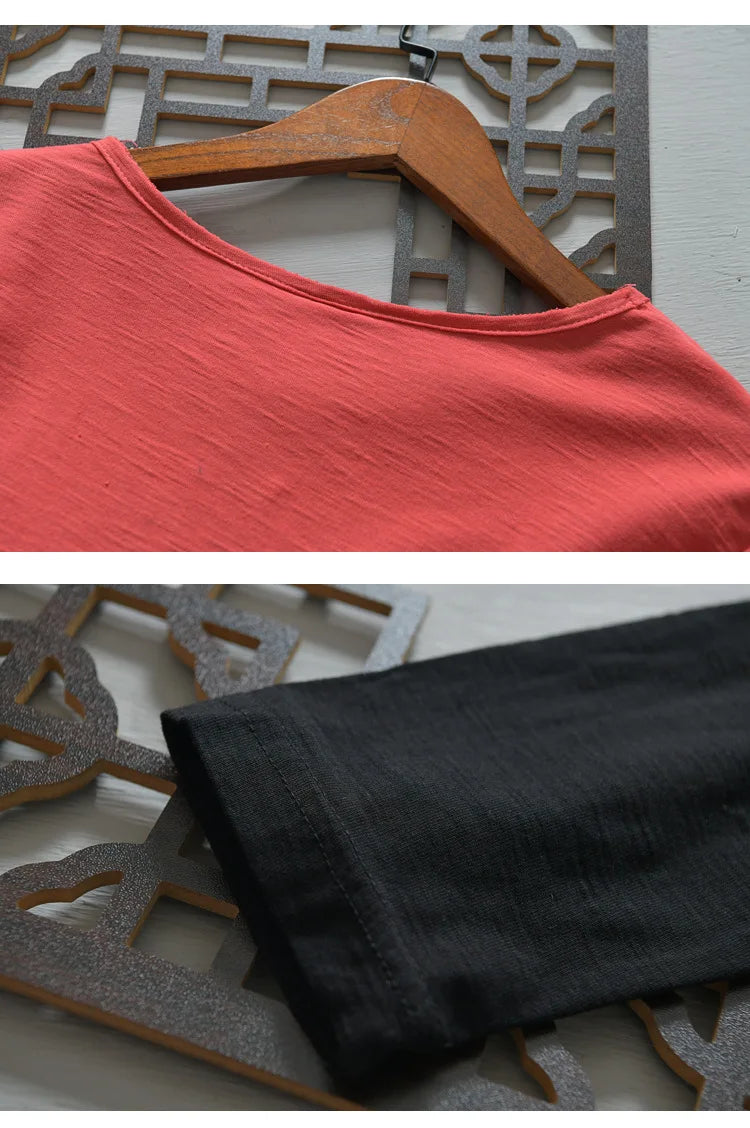 New  Autumn Solid Color Long-sleeved T-shirt Men's Casual Bottoming T-shirt Male Cotton Crew Neck T-Shirt