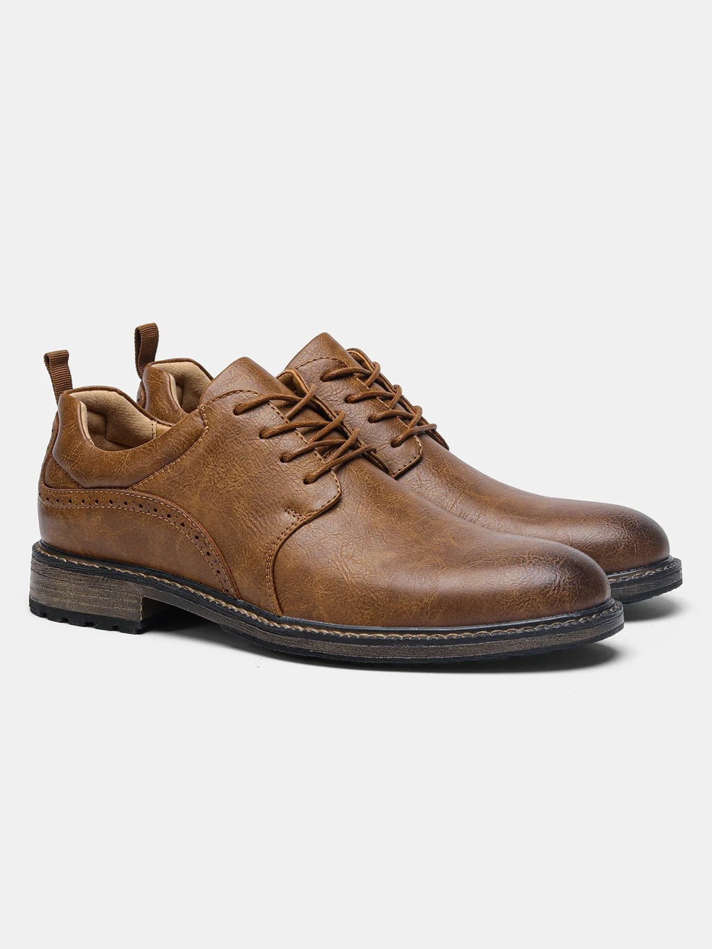 40~46 Casual Shoes Men Fashion Brand Comfortable 2024 Leather Shoes Men #KD726