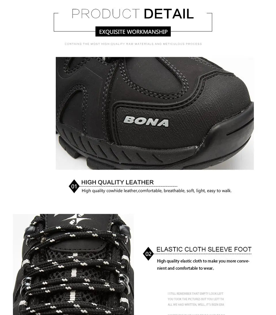 New Arrival Classics Style Men Hiking Shoes Lace Up Men Sport Shoes Outdoor Jogging Trekking Sneakers