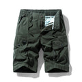 Summer Men Cargo Cotton Shorts Mens Beach Multi Pocket Shorts Pants Man Spring Casual Fashion Joggers Shorts Male Dropshipping