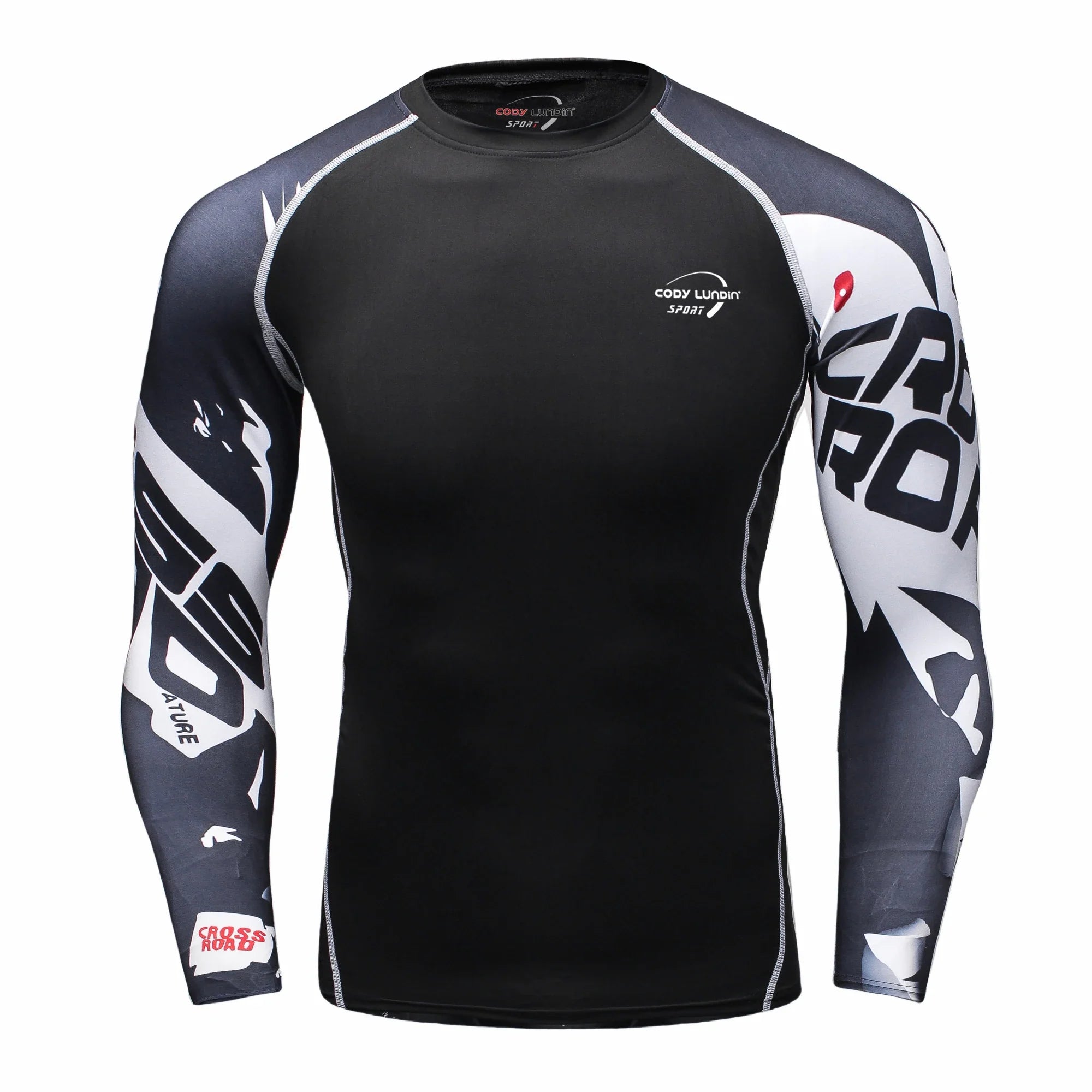 Men Long Sleeve Compression Athletic Workout Shirt Water Sports UPF 50+ Rash Guard High Quality Jiu Jitsu Gi BJJ Top
