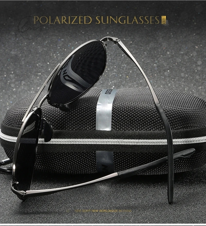Classic Pilot Sunglasses Polarized Man Anti-Glare Safe Driving Glasses Woman Fishing Goggles Unisex UV400 Gafas De Sol