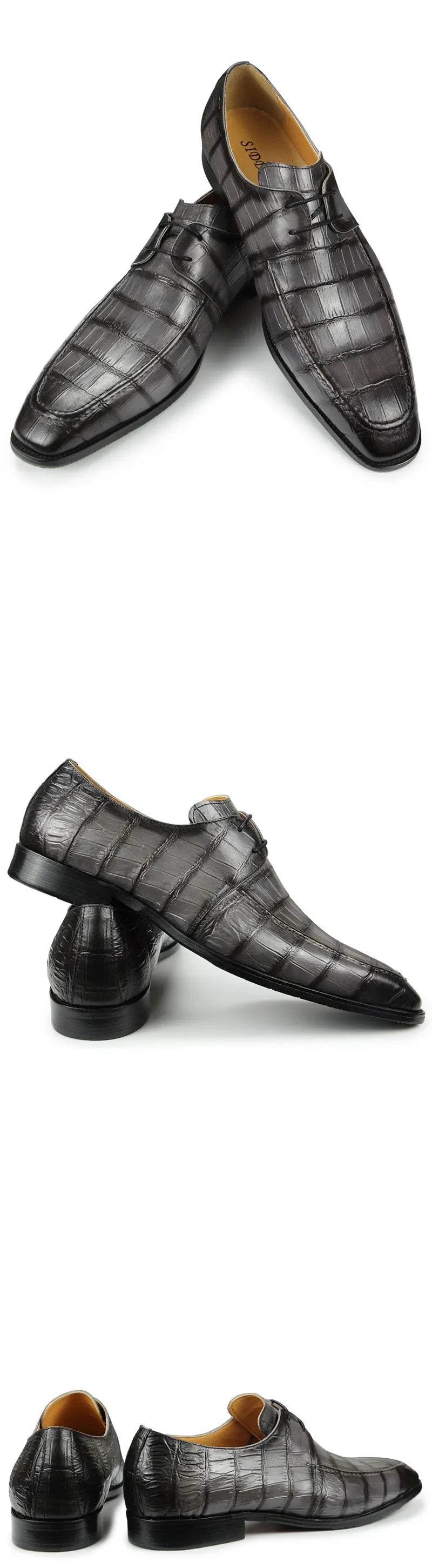 Premium Men's Handmade Leather Oxford Shoes High-End Business Formal & Casual Derby Shoes for Youth|British Style Carved Design