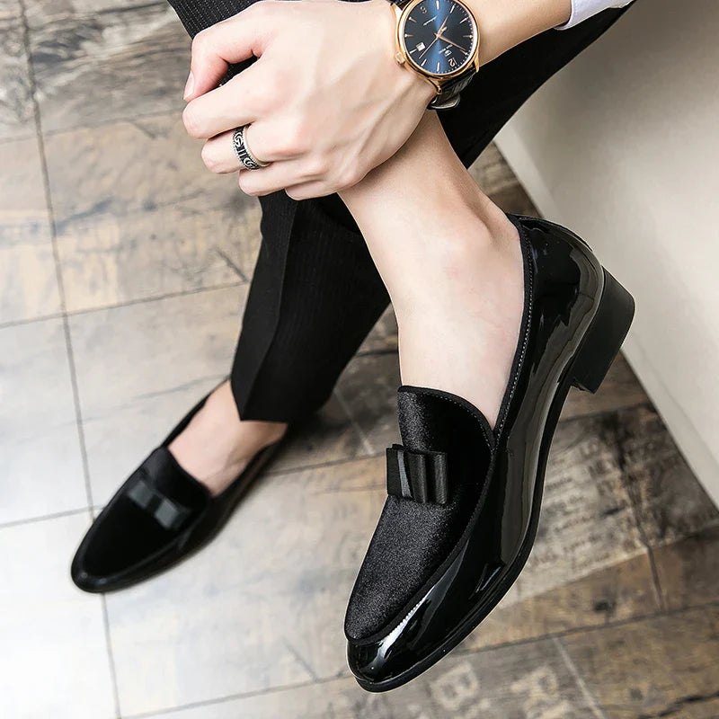 38~48 Mens Dress Italy Paty Leather Wedding Luxury Designer Flats Business Formal Gentleman Casual Driving Shoes for Men Loafers