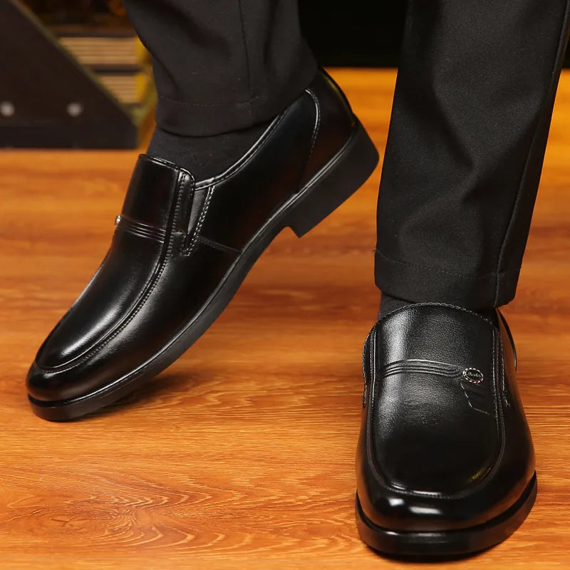Men's Formal Leather Shoes – Classic Business Dress Shoes