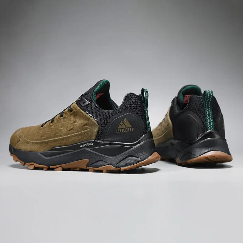Hiking Shoes for Men Outdoor Sports Camping Hunting Walking Shoe Suede Genuine Leather Breathable Sneaker Non-slip
