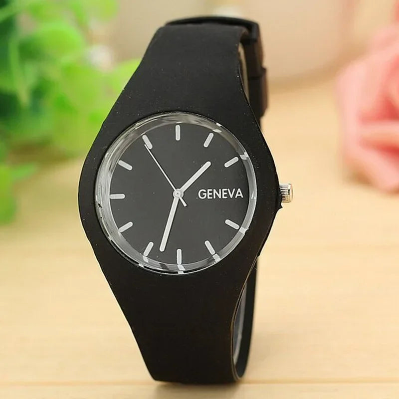 Women's Watches Famous Brand Quartz Watch Women Fashion Casual Sports Silicone Wristwatch Hot Kobiet Zegarka