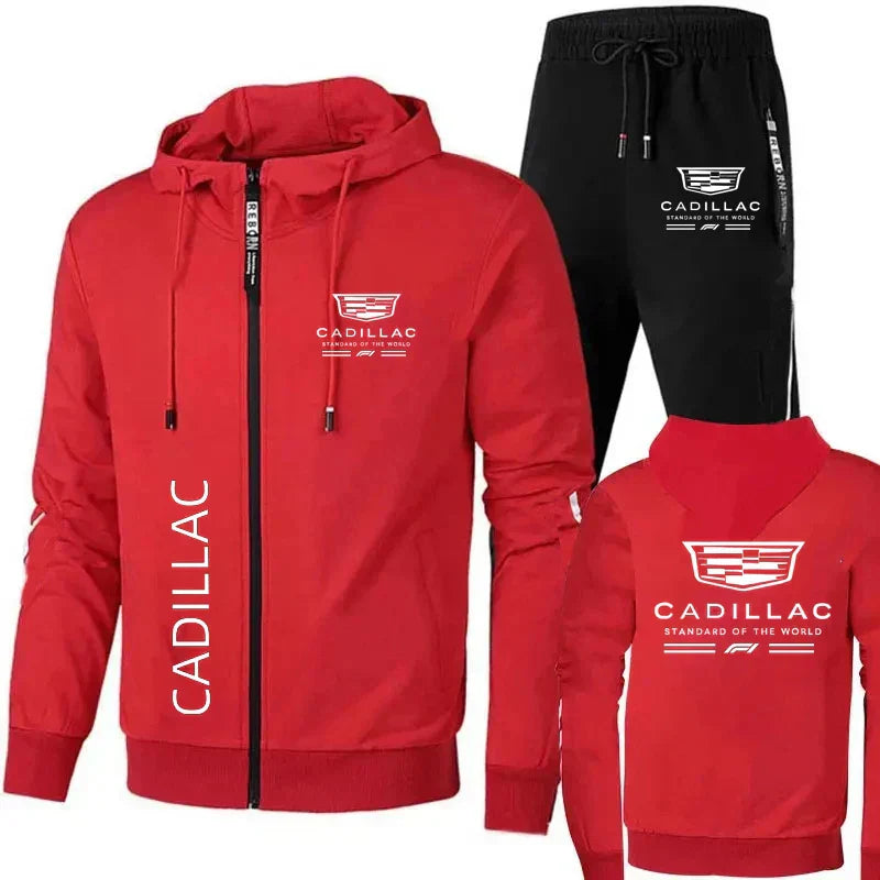 New Best-Selling Lightweight Outdoor Sports Hat Set For Men. Motorcycle Enthusiast Hoodie. Cadillac Racing Suit