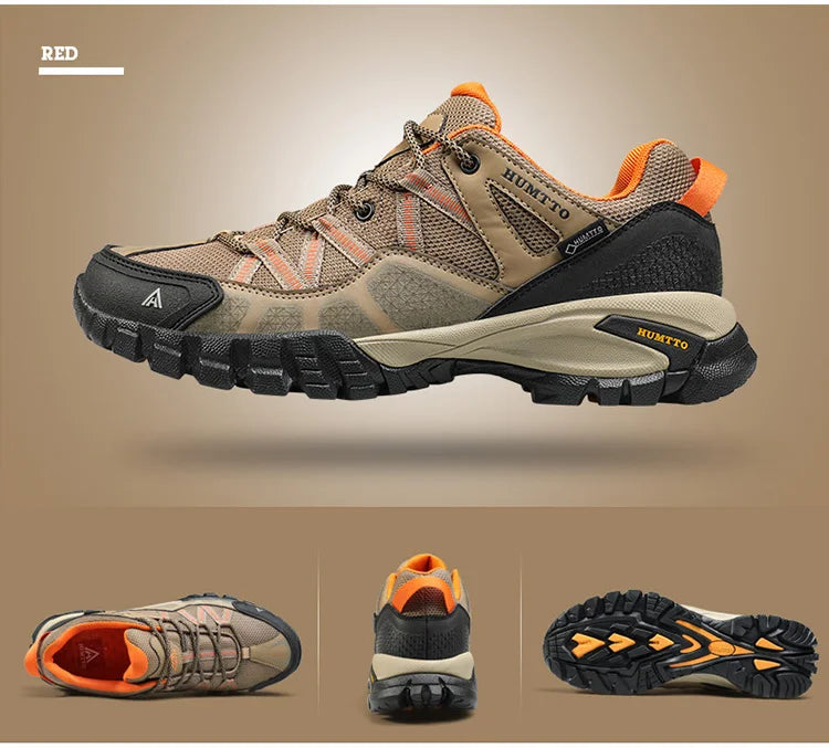 Breathable Hiking Men's Sports Shoes Luxury Designer Climbing Trekking Sneakers for Men Outdoor Work Man Boots 110609A