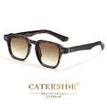 CATERSIDE Classic Square Sunglasses Men Core Insert Temple Luxury Brand Sun Glasses Women Travel Beach Party Festival Gifts
