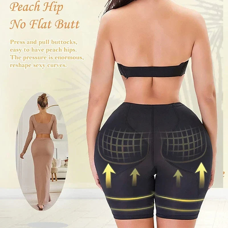 GUUDIA Hip Butt Enhancer Butt Lifter Padded Panties Pad Shapewear Bottom Enhance 6XL Hip Dip Smooth Women Body Shaper Panties