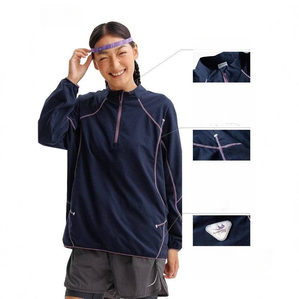Outdoor Sports Lightweight Quick-Dry Long Sleeve T-shirt for Men & Women with UV Protection