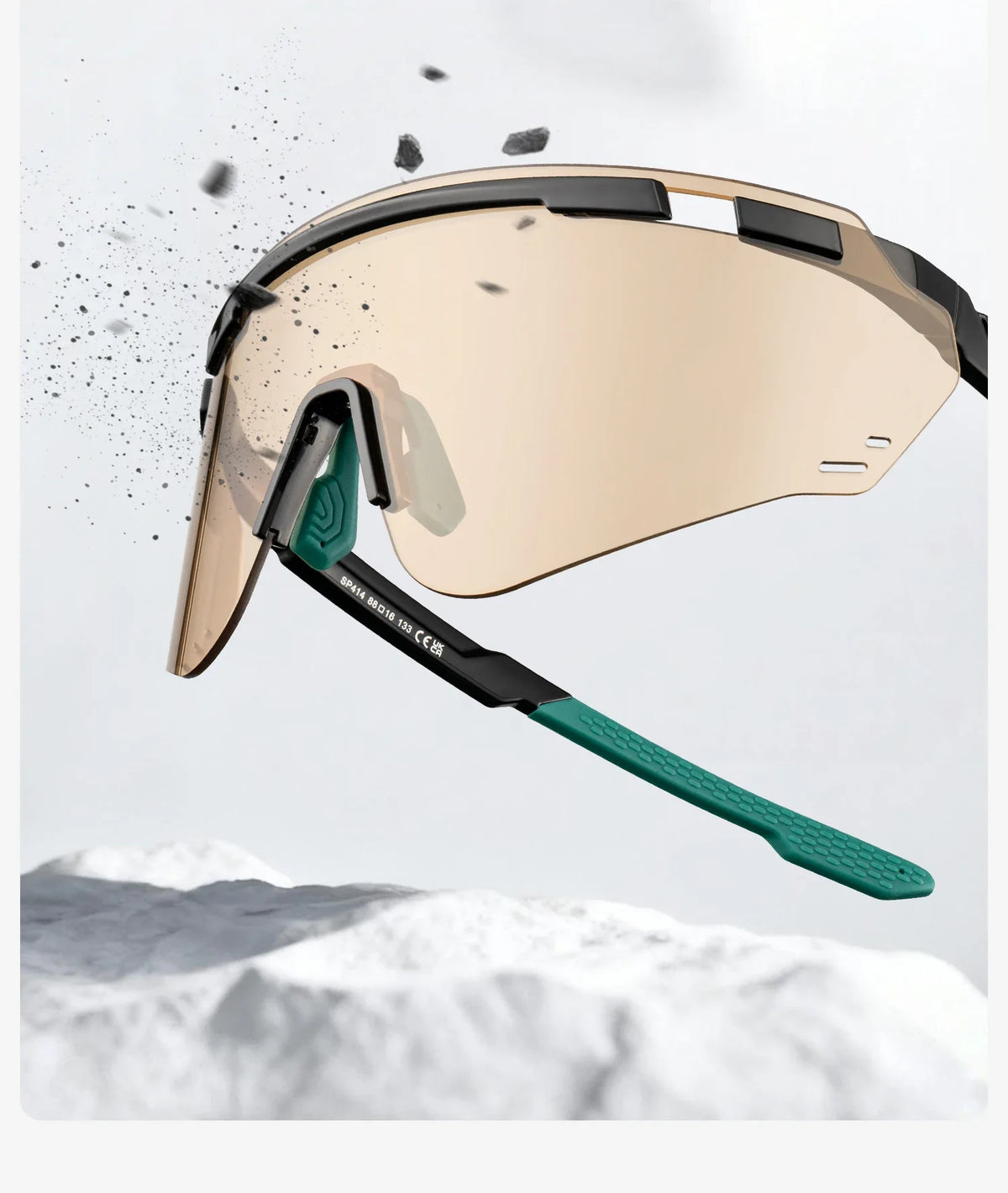 Cycling Glasses Photochromic UV400 Protection Sports Sunglasses Windproof Lightweight Carbon Fiber Outdoor Bike Glasses