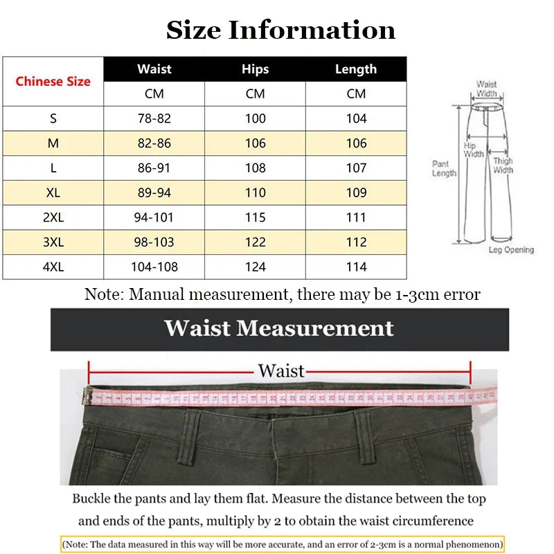 Summer Men's Tactical Cargo Pants Casual Trousers Multi-Pockets Waterproof Pants Lightweight Quick Dry Outdoor Hiking Trousers