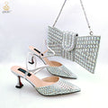 Shoes And Shoulder Bags High-Heeled Shoes And matching Envelope Bag