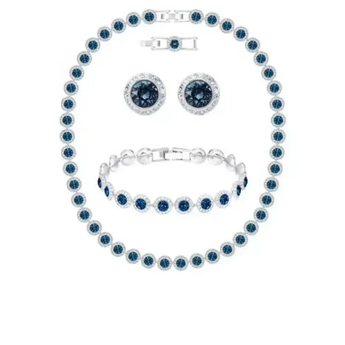 2025 New Classic Luxury Angel Set, Necklace, Bracelet, Earrings, Multi Functional and Beautiful - Valentine's Day Gift