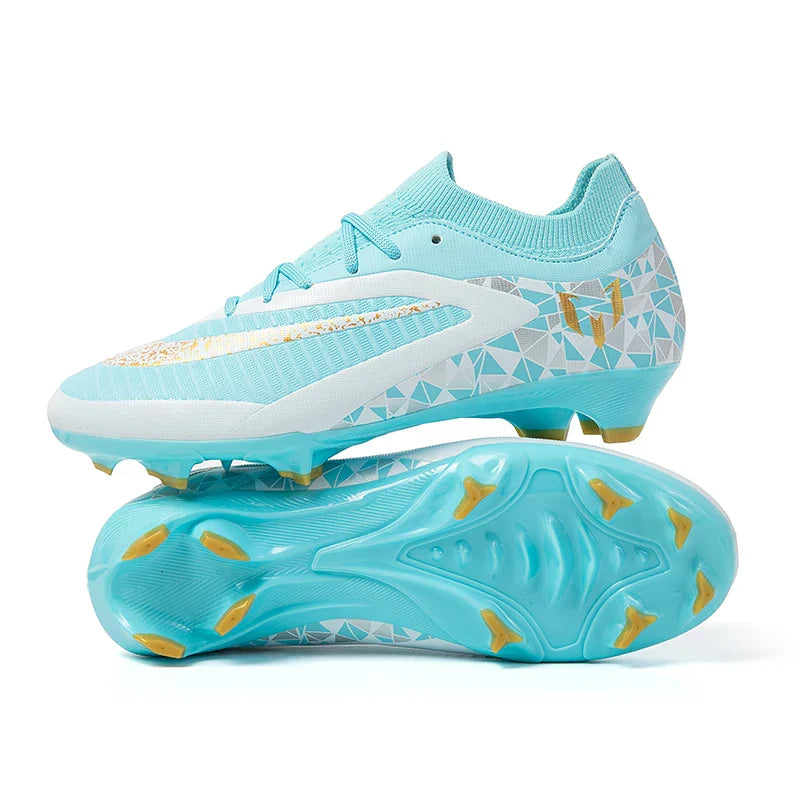 New Kid Match Boys Soccer Shoes Comfortable Outdoor Match Professional Football Boots Sneakers Non-Slip Sports Shoes Unisex